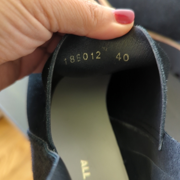 All Black Booties Fur Shootie Tread Ankle Women's Size 9 EU 40 Black NWOT - Picture 11 of 12